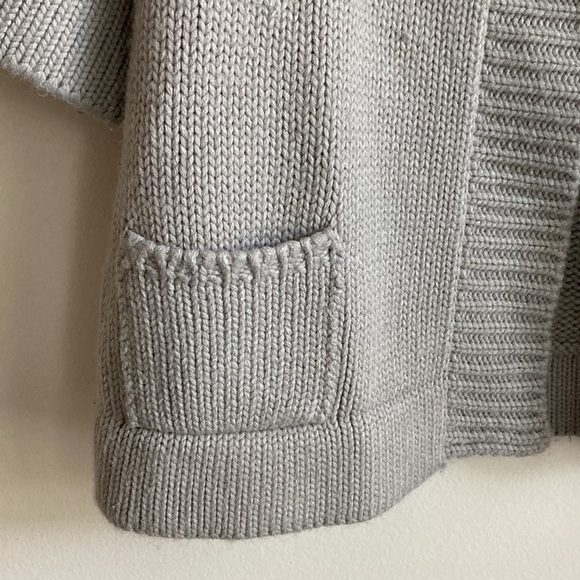 Gray Crop Sweater - Picture 4 of 5